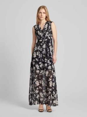 Zdjęcie produktu Długa sukienka z kwiatowym nadrukiem model ‘GILDA’ Guess