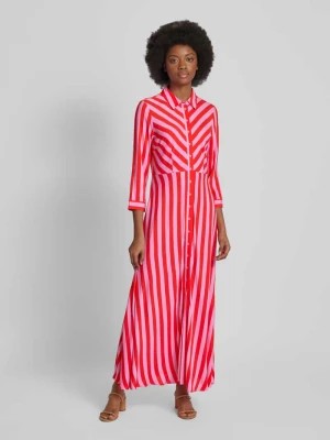 Zdjęcie produktu Długa sukienka z listwą guzikową model ‘SAVANNA’ YAS