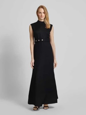 Zdjęcie produktu Długa sukienka z mieszanki lnu i lyocellu model ‘MANILA’ Ivy Oak