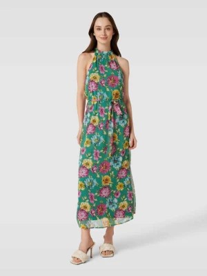 Zdjęcie produktu Długa sukienka z wiązaniem na szyi model ‘FALIA’ Vila