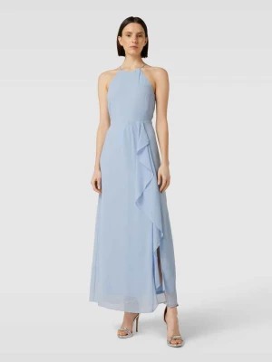 Zdjęcie produktu Długa sukienka z wiązaniem na szyi model ‘MILINA’ Vila