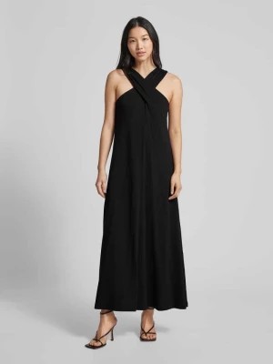 Zdjęcie produktu Długa sukienka ze skrzyżowanymi ramiączkami model ‘KALANDRA’ drykorn
