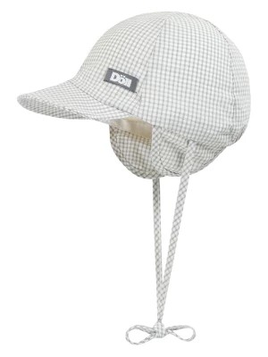 Zdjęcie produktu Döll Czapka w kolorze szaro-białym z daszkiem rozmiar: 45 cm