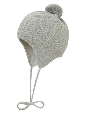 Zdjęcie produktu Döll Dzianinowa czapka w kolorze szarym rozmiar: 41 cm