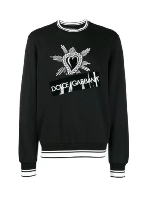 Zdjęcie produktu Dolce & Gabbana, Czarna Bluza G9Ow6T G7Slz Black, male,