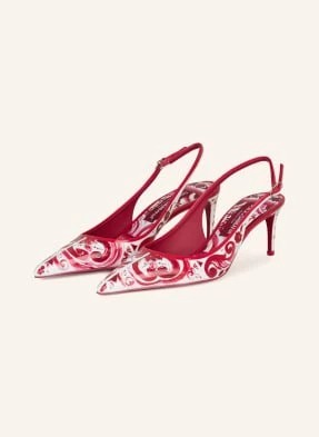 Zdjęcie produktu Dolce & Gabbana Czółenka Z Odkrytą Piętą pink