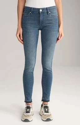 Zdjęcie produktu Dopasowane do sylwetki jeansy Sue w kolorze niebieskim z efektem sprania Joop