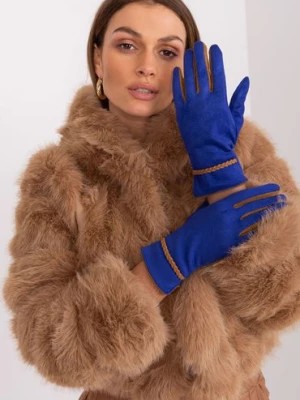 Zdjęcie produktu Dotykowe rękawiczki damskie kobaltowy