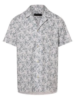 Zdjęcie produktu Drykorn Koszula męska - Bijan_2 Mężczyźni Regular Fit Bawełna niebieski|biały wzorzysty,
