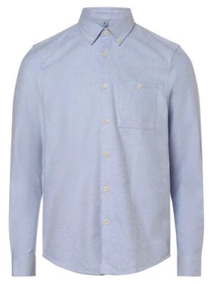 Zdjęcie produktu Drykorn Koszula męska Mężczyźni Regular Fit Bawełna niebieski marmurkowy,