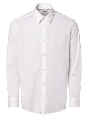 Zdjęcie produktu Drykorn Koszula męska Mężczyźni Slim Fit Bawełna biały jednolity,