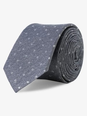 Zdjęcie produktu Drykorn Krawat z dodatkiem jedwabiu Mężczyźni Bawełna niebieski w kropki,