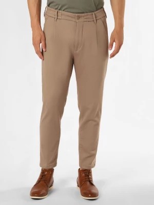 Zdjęcie produktu Drykorn Spodnie Mężczyźni Bawełna beżowy jednolity,
