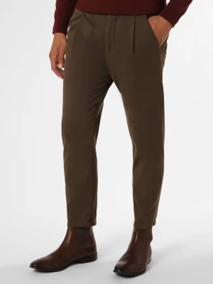Zdjęcie produktu Drykorn Spodnie Mężczyźni Bawełna brązowy jednolity,