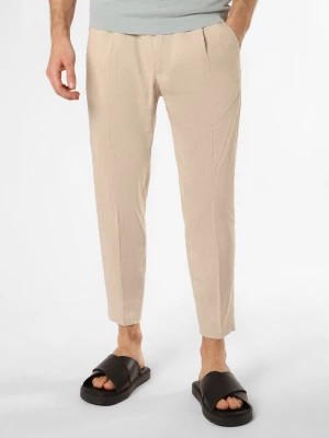 Zdjęcie produktu Drykorn Spodnie z zawartością lnu - Chasy Mężczyźni beżowy jednolity,