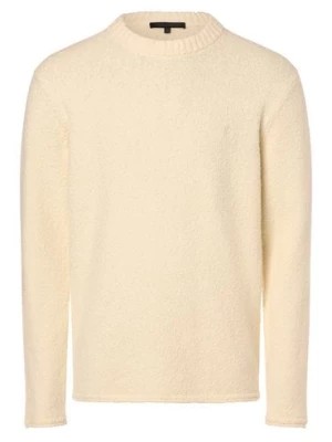 Zdjęcie produktu Drykorn Sweter męski Mężczyźni Bawełna beżowy|biały jednolity,
