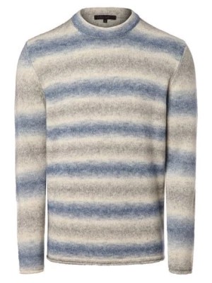 Zdjęcie produktu Drykorn Sweter męski Mężczyźni Bawełna beżowy|szary|niebieski w paski,