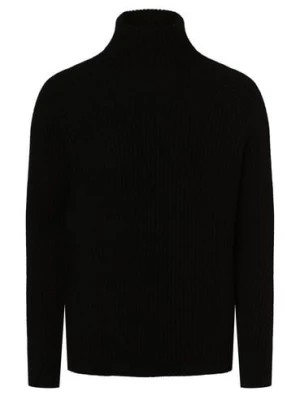 Zdjęcie produktu Drykorn Sweter z dodatkiem alpaki Mężczyźni Wełna czarny jednolity,