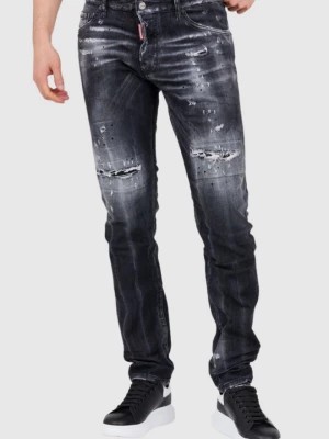 Zdjęcie produktu DSQUARED2 Czarne jeansy męskie cool guy jean