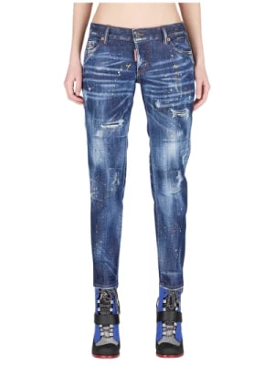 Zdjęcie produktu Dsquared2, Modne Jennifer Skinny Jeans Blue, female,