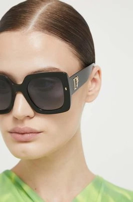 Zdjęcie produktu DSQUARED2 okulary przeciwsłoneczne damskie kolor czarny