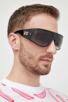 Zdjęcie produktu DSQUARED2 okulary przeciwsłoneczne męskie kolor czarny D2 0124/S
