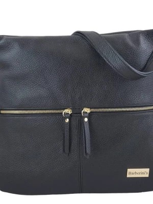 Zdjęcie produktu Duża klasyczna torba na ramię - Czarna Merg