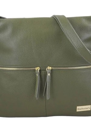 Zdjęcie produktu Duża klasyczna torba na ramię - Zielona Merg