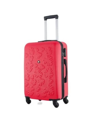 Zdjęcie produktu Duża twarda walizka (100 L) różowa - 75x48x33 cm Semi Line