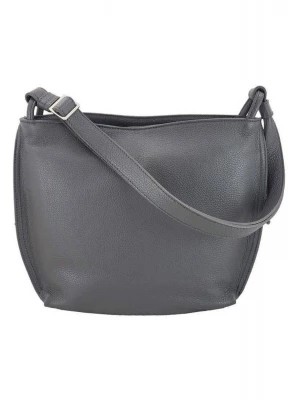 Zdjęcie produktu Duże torby damskie na ramię - Barberini's - Szara ciemna Merg