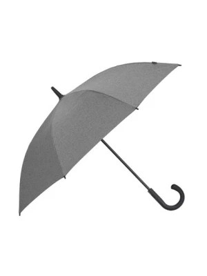 Zdjęcie produktu Duży parasol damski w kolorze szarym OCHNIK