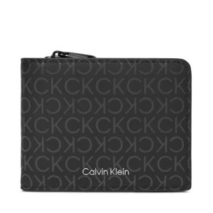Zdjęcie produktu Duży Portfel Męski Calvin Klein Rubberized Bifold Half Z/A K50K511376 Uv Mono Black 0GL