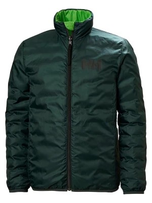 Zdjęcie produktu Helly Hansen Dwustronna kurtka pikowana "Infinity Insulator" w kolorze zielonym rozmiar: 176