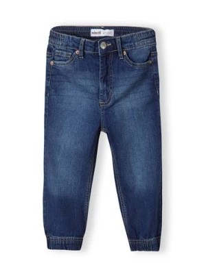 Zdjęcie produktu Dziewczęce jeansy o kroju joggerów z mankietami u dołu Minoti