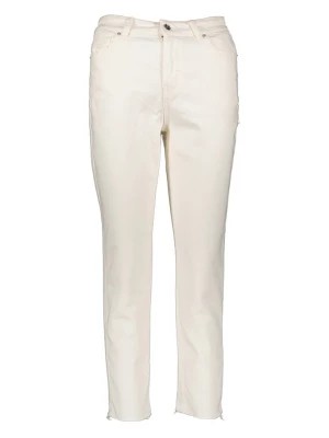 Zdjęcie produktu Vero Moda Dżinsy "Brenda" - Straight fit - w kolorze białym rozmiar: W26/L32