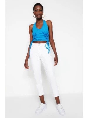 Zdjęcie produktu trendyol Dżinsy w kolorze białym rozmiar: 42