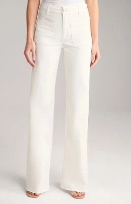 Zdjęcie produktu Dżinsy z szerokimi nogawkami w kolorze złamanej bieli Joop