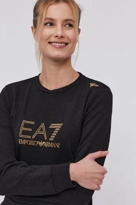 Zdjęcie produktu EA7 Emporio Armani bluza 8NTM45.TJ9RZ damska kolor czarny