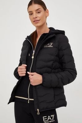 Zdjęcie produktu EA7 Emporio Armani kurtka damska kolor czarny przejściowa