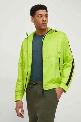 Zdjęcie produktu EA7 Emporio Armani kurtka męska kolor zielony przejściowa oversize