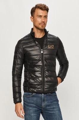 Zdjęcie produktu EA7 Emporio Armani kurtka puchowa kolor czarny przejściowa