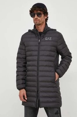 Zdjęcie produktu EA7 Emporio Armani kurtka puchowa męska kolor czarny zimowa