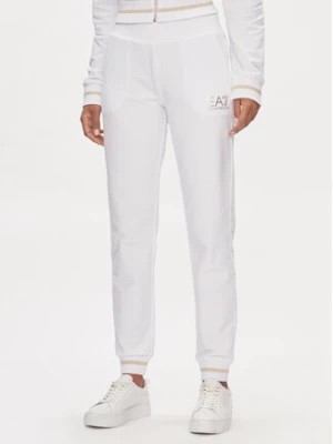 Zdjęcie produktu EA7 Emporio Armani Spodnie dresowe 8NTP67 TJTXZ 1100 Biały Regular Fit