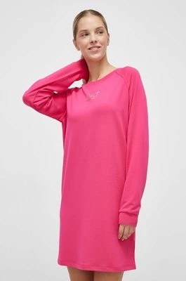 Zdjęcie produktu EA7 Emporio Armani sukienka kolor różowy mini prosta