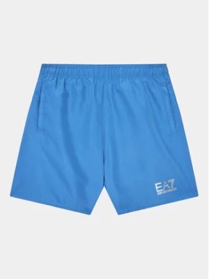 Zdjęcie produktu EA7 Emporio Armani Szorty kąpielowe 906010 3R772 32333 Niebieski Regular Fit
