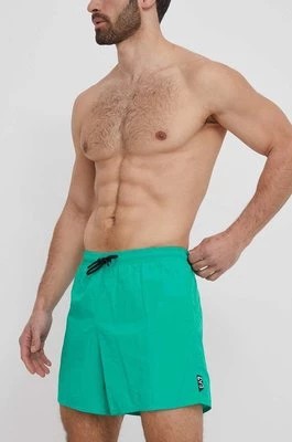 Zdjęcie produktu EA7 Emporio Armani szorty kąpielowe kolor zielony