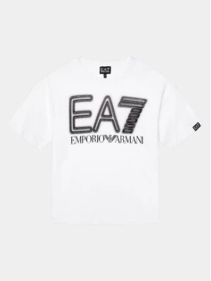 Zdjęcie produktu EA7 Emporio Armani T-Shirt 3DBT57 BJ02Z 1100 Biały Regular Fit