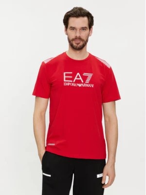 Zdjęcie produktu EA7 Emporio Armani T-Shirt 3DPT29 PJULZ 1461 Czerwony Regular Fit