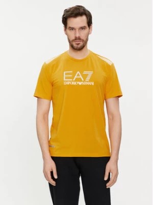 Zdjęcie produktu EA7 Emporio Armani T-Shirt 3DPT29 PJULZ 1680 Pomarańczowy Regular Fit