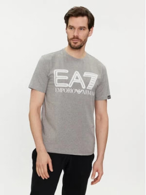 Zdjęcie produktu EA7 Emporio Armani T-Shirt 3DPT37 PJMUZ 3905 Szary Regular Fit